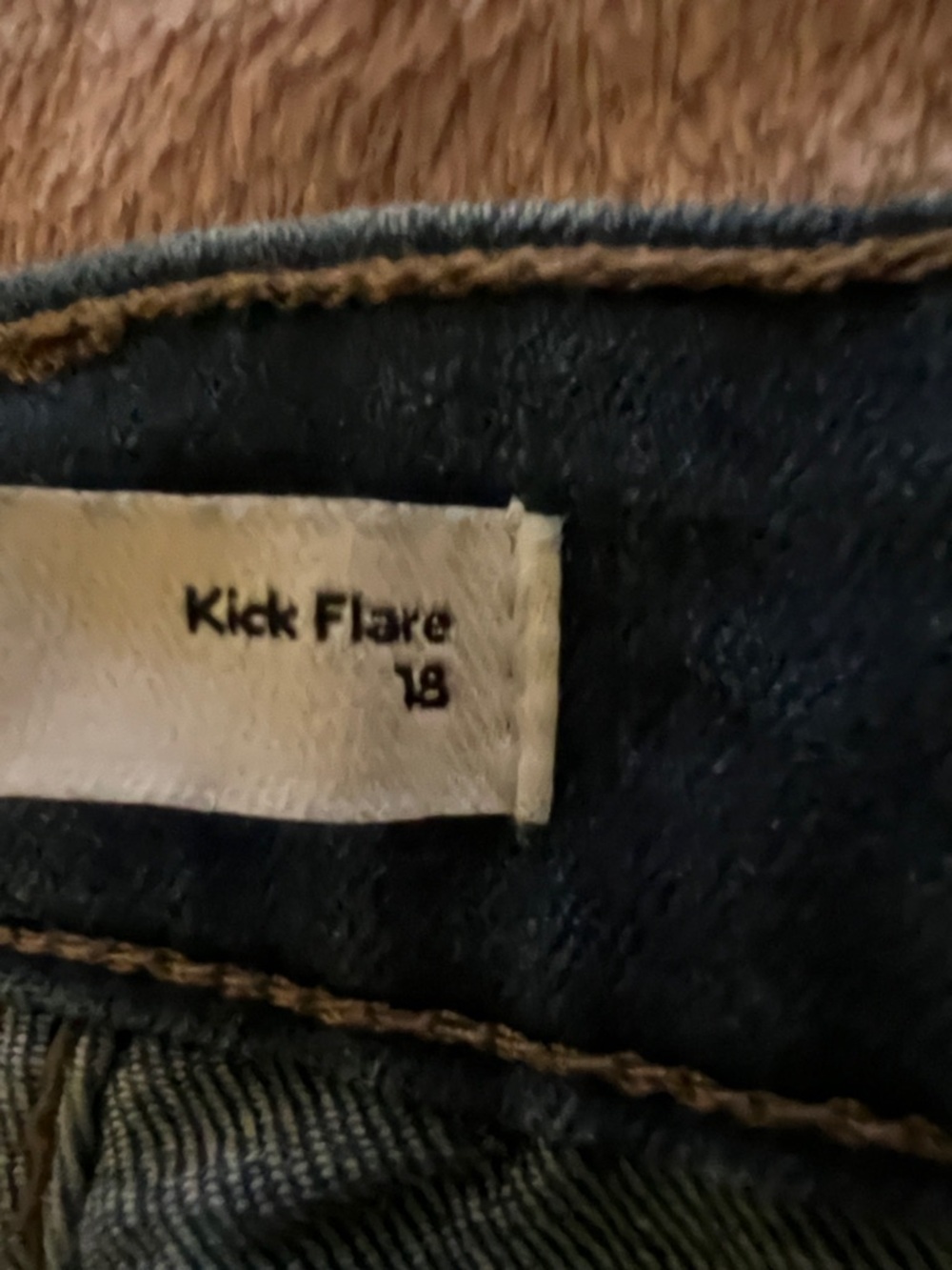 Nine West Dark Blue Denim Jeans - Picture 3 of 7